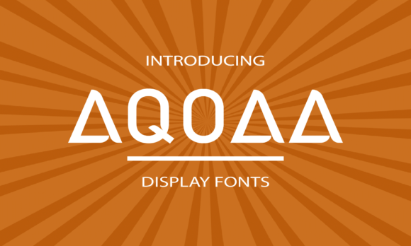 Aqoaa: The Display Font That Elevates Small Business Branding