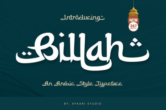 Billah: The Arabic-Style Display Typeface for Editorial Design