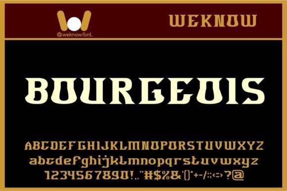 Bourgeois: The Display Typeface That Stops the Scroll