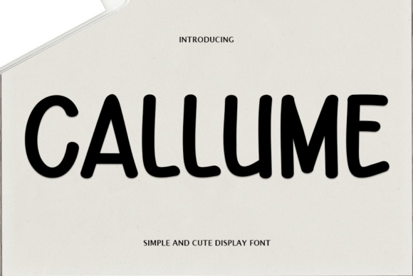 Callume: The Modern Handwritten Typeface for Digital Experiences