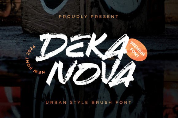 Dekanova: The Stylish Display Font for Modern Business Branding