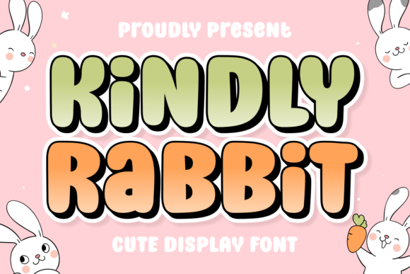 Kindly Rabbit: The Perfect Display Font for Engaging Editorial Design