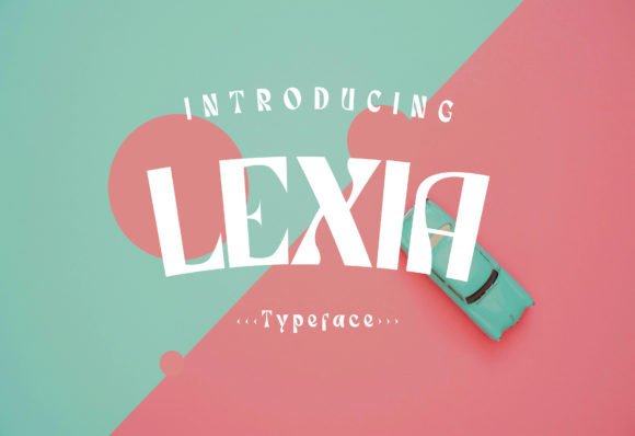 Lexia: A Modern Display Typeface for Editorial Design