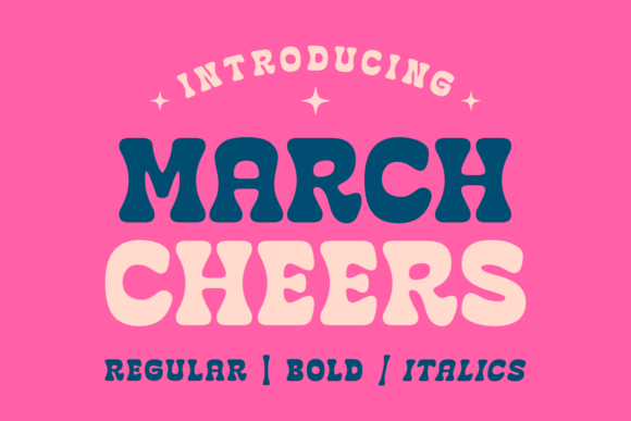 March Cheers: The Perfect Creative Font for Small Business Branding