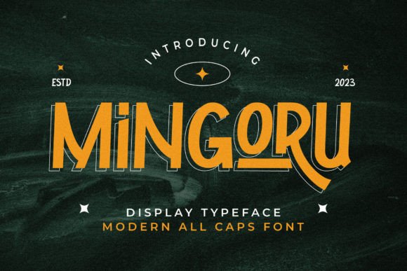 Mingoru: The Playful Display Typeface for Modern Web Design