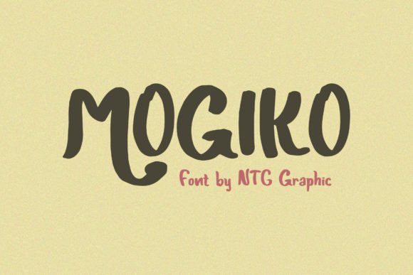 Mogiko: The Playful Display Font That Elevates Small Business Branding