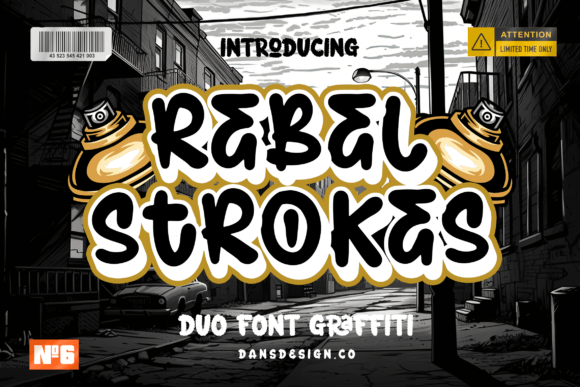 Rebel Strokes: The Display Typeface That Transforms Small Business Branding