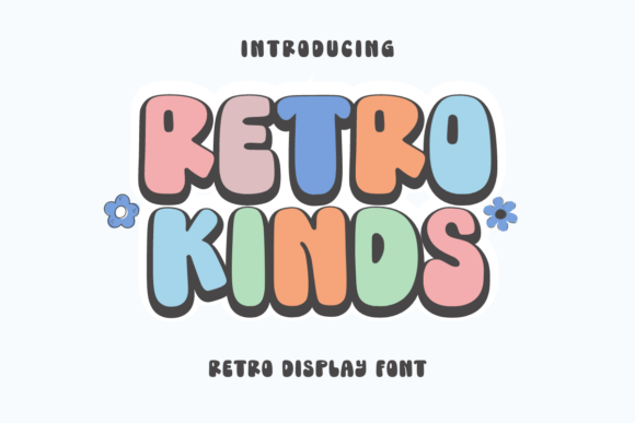 Retro Kinds: A Display Typeface for Authentic Campaign Visuals