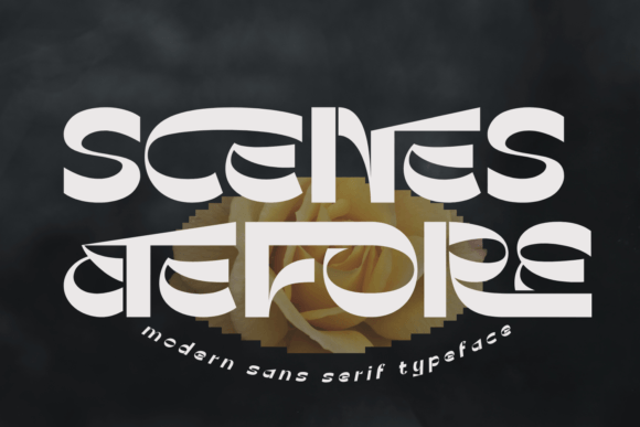 Scenes Before: A Unique Typeface for Handmade Branding