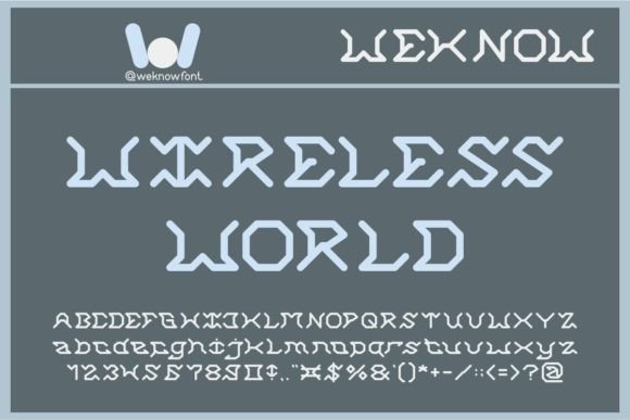 Wireless World: The Display Typeface That Transforms Small Business Branding